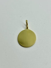 Curly Round gold