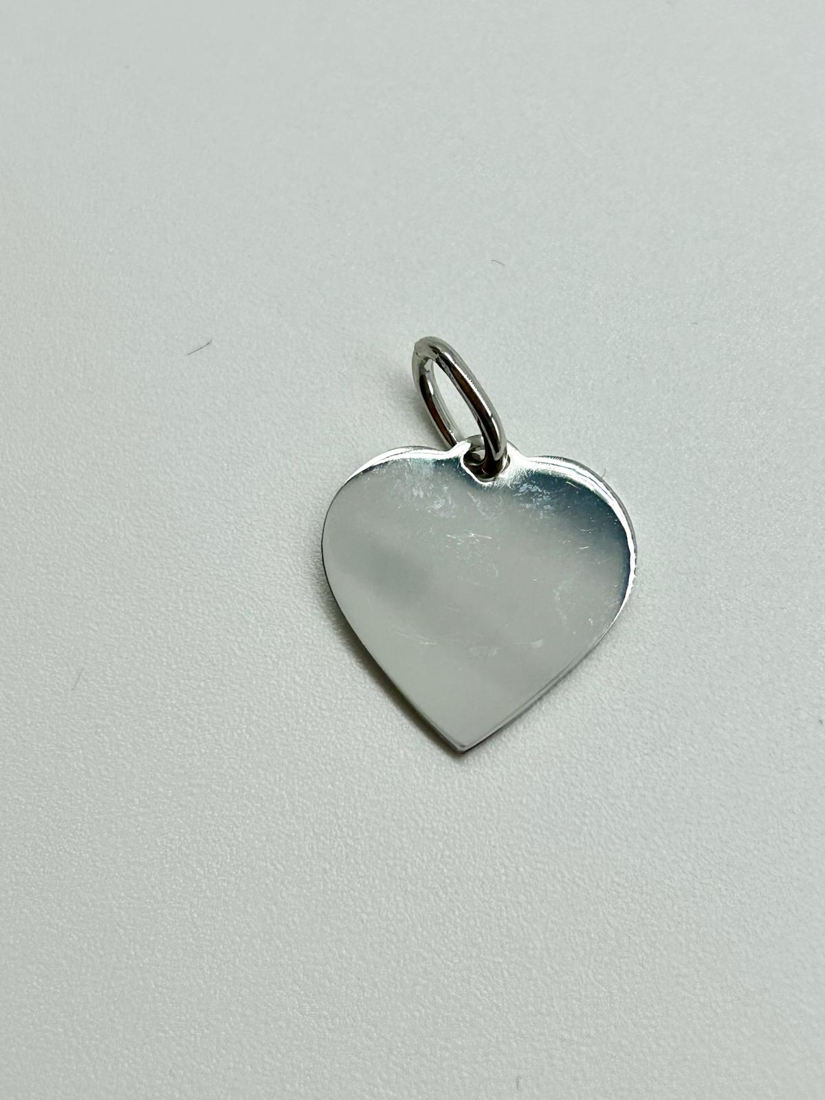 Curly Heart white