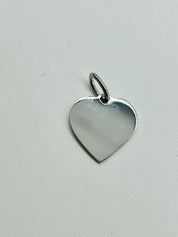 Curly Heart white