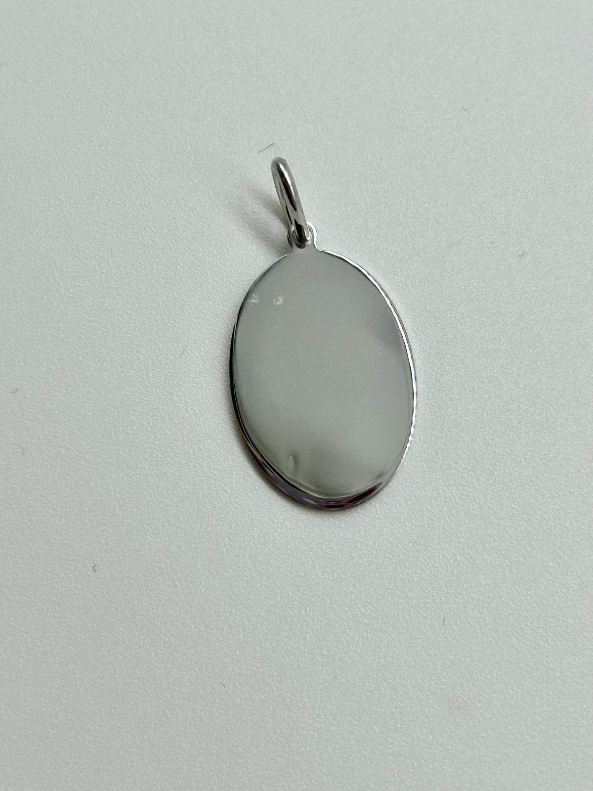 Curly Oval White