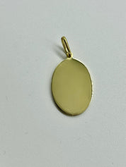 Curly Oval Gold